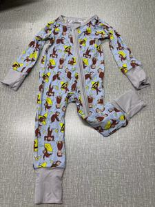 Versandfertige Jungenkleidung Babykleidung Bambus-Baby-Strampler mit Reißverschluss Schlafanzüge für Kinder Mystery Box/Überraschungsbox - Product Image 3