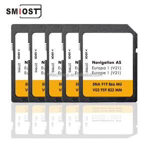Cartes GPS de navigation pour véhicules SMIOST, cartes mémoire, appareils, carte mémoire SD pour VW AS V21 Europe - Product Image 1