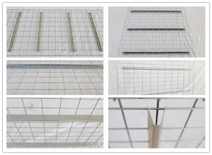 Rak palet baja tugas berat dengan DeKing kawat kapasitas 200-1000kg 3 lapis galvanis untuk penyimpanan kargo Superior tahan lama - Product Image 6