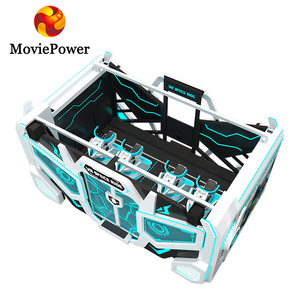 Chuyển động 360 thực tế ảo VR Simulator 9D Movie Cinema 8 chỗ ngồi trò chơi dự án 9D thực tế ảo rạp chiếu phim cho công viên giải trí - Product Image 2