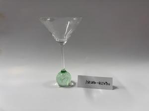 Set di 2 Bicchieri da Martini e Cocktail Raymond con Base Colorata, 9.6oz e 8oz, per Bar Domestico e Feste - Product Image 2