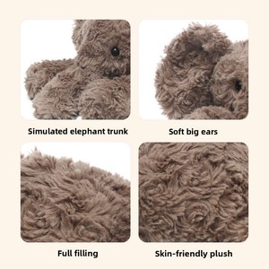 Peluche <span class=keywords><strong>de</strong></span> Elefante Bebé Jimny <span class=keywords><strong>de</strong></span> la Marca Catch Fun, Relleno <span class=keywords><strong>de</strong></span> Algodón PP, Muñeco Adorable, Almohada para Dormir, Muñeca <span class=keywords><strong>de</strong></span> <span class=keywords><strong>Trapo</strong></span>, Regalo <span class=keywords><strong>de</strong></span> Cumpleaños para Niña - Product Image 4
