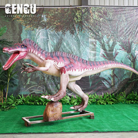 Statue d'œuf de dinosaure en fibre de verre artificielle, nid en métal d'intérieur pour centres commerciaux, aéroports, garderies, jardins d'enfants et écoles