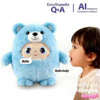 Nouveau produit personnalisé très vendu : Peluche visage de chat en vinyle IA, Peluche IA personnalisée mignonne, Peluche personnalisée Capybara Donut