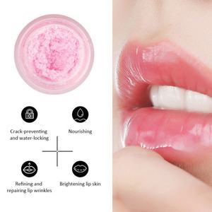 Crema de Sal del Himalaya para el Cuidado de Labios de Marca Privada de 30 g, Exfoliante, Hidratante, Suavizante, Iluminadora de Labios Oscuros, Reduce las Líneas de los Labios - Product Image 4