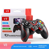 Manette de jeu pour Android/iOS, compatible PC, téléviseurs et jeux mobiles, avec vibration et compatibilité Joypad