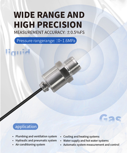 Беспроводной датчик давления IOT LoRa/4G/NB/RS485 с точностью ±0,5% и диапазоном 0-4 МПа для мониторинга промышленных процессов и автоматизации зданий - Product Image 4