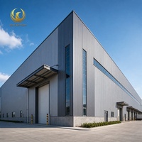 Estructura de Acero Prefabricada para Almacenes, Opciones de Energía Solar, Nave Industrial Metálica, Planta de Fabricación
