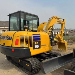 รถขุดมือสอง Komatsu PC56 Komatsu PC55 ขนาดเล็ก 5.6 ตัน 5.5 ตัน จากญี่ปุ่น พร้อมใบรับรอง EPA สำหรับงานก่อสร้าง - Product Image 1