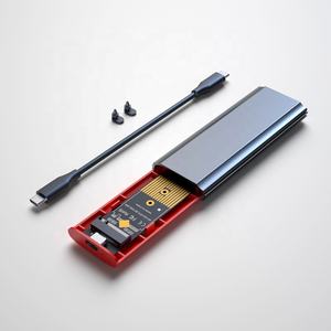 ب مفتاح <span class=keywords><strong>M</strong></span> حالة مفتاح Nvme ساتا نوع c <span class=keywords><strong>M</strong></span>.2 Ngff Nvme بسي ساتا بروتوكول مزدوج نوع C Usb3.1 10Gbps NVMe <span class=keywords><strong>M</strong></span>.2 Ssd الضميمة - Product Image 4
