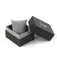 Boîte d'expédition magnétique en carton kraft noir Crown Win, emballage écologique pour bijoux, cadeaux et petites boîtes de déménagement en papier