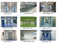 Gmp Iso5 6 7 8 Class100 Class1000 Class10000 Class100000 Salle blanche préfabriquée Installation rapide Salle blanche de culture de champignons