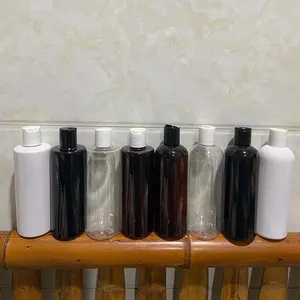 Hengjian Botol Plastik 300Ml dengan Tutup Atas Dis untuk Sampo Hotel dan Krim Losion Kosmetik dan Produk Conditional Perawatan Rambut