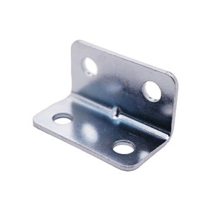 Custom Durable Zinc Plated L-Type Angle <strong>Bracket</strong> Heavy-Duty Rust-Proof Shelf Support <strong>for</strong> TV Mounts &amp; Wall-Mounted Furniture - Product Image 1