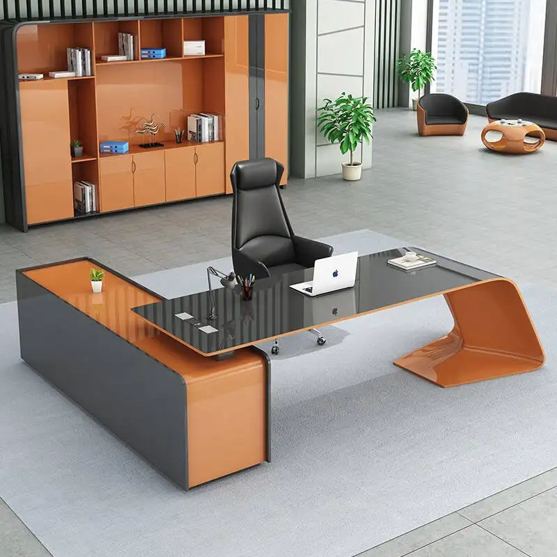 XTLBZ-086 schreibtisch meja kantor eksekutif modern bos furnitur kantor meja bos meja meja meja mewah meja bos untuk kantor