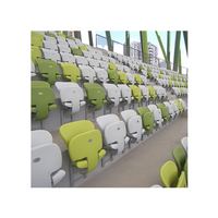 Chaise pliante Avant, siège en plastique, sièges de stade, sièges sportifs, chaise inclinable pour public, chaise VIP, chaises pour événements