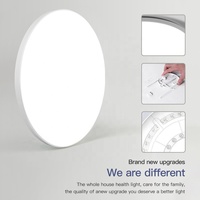 Plafonnier LED d'Intérieur Étanche 36W 45W, Moderne Circulaire Ultra-Fin, Facile à Installer, Luminosité pour Salon