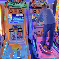 Machines de jeu de sport d'arcade intérieures à monnayeur, nouveau modèle très demandé, pour skateboard et divertissement