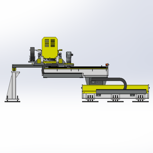 Equipo de automatización de instalación de rieles de tierra de 7 ejes de alta precisión, 3-10kW, 220V/380V, 2000kg de peso, certificado ISO9001, Rob - Product Image 2
