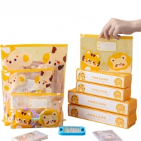 Sacs Ziploc Personnalisés Givrés Biodégradables Compostables avec Logo Imprimé pour Emballage Textile de Vêtements – Vente en Gros