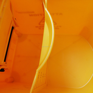 Serpillière commerciale avec manche en acier, seau essoreur robuste de 33 litres, plusieurs couleurs, pour un nettoyage quotidien - Product Image 3