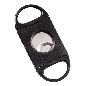 Coupe-cigares de luxe en acier inoxydable en forme de chauve-souris, diamètre de coupe 22 mm, pour bois de santal, vente en gros |   Guillotine double portable en vrac - Product Image 4