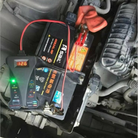Offre Spéciale : Testeur de Batterie Numérique à Affichage LED, Voltmètre Intelligent pour Voiture, Analyseur d'Alternateur, Outils de Diagnostic et de Réparation pour Auto et Moto
