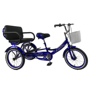 Xe Ba Bánh 16Inch, Loại Lớn/Lốp Tốt/Giỏ/Biển Số - Product Image 6