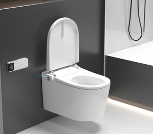 <span class=keywords><strong>WC</strong></span> Sospeso Intelligente Allungato con Telecomando, Sedile Riscaldato e Serbatoio Integrato per Spazi Ristretti - Product Image 2