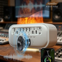 Nouvel Arrivage – Humidificateur Audio Bluetooth 300 ml avec Machine à Bruit Blanc, Diffuseur d'Arômes Personnalisable OEM avec Lumière 7 Couleurs et Minuteur