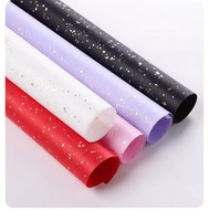 Kertas Kado Tebal Bermotif Emas Perak Premium Bahan Kemasan Buket Grosir