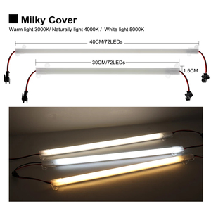 AC 220V tira de luz dura alto brillo LED SMD 2835 0,5 M 1M 1,2 m 72leds 144LEDs tira de LED dura 220V tira de Led dura 220V - Product Image 4