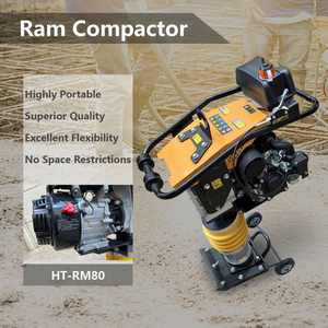 Compacteur de sol à vibration économique Nouveau modèle de compacteur à percussion Cric à essence pour la construction de routes - Product Image 3