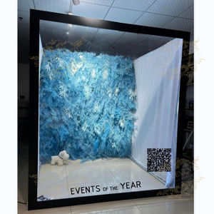 خلفية تصوير جديدة من الحديد مع إضاءة LED لتزيين الفعاليات وتصوير المجلات وحفلات الزفاف - Product Image 6