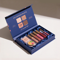 Boîte cadeau rigide en carton avec insert, impression offset personnalisée en usine, emballage pour outils de maquillage, papier artistique cosmétique, fermeture magnétique
