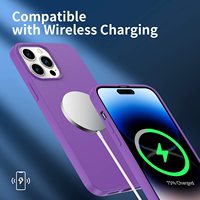Coque de téléphone pour iPhone 14 Pro Max 11 12 13 X XR XS 7 8 Plus, couleur unie, antichoc, silicone liquide, coque arrière souple