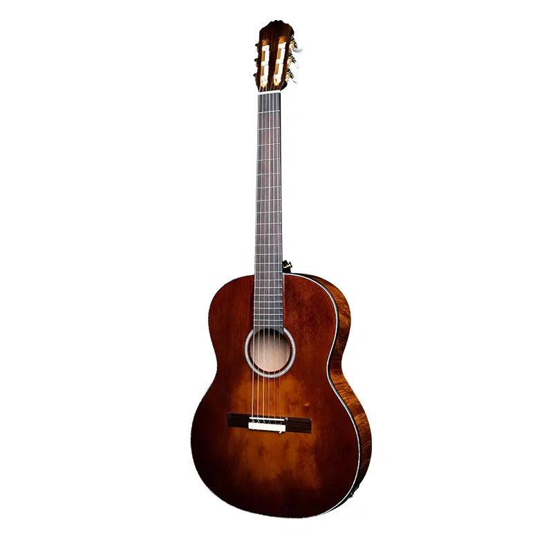 Produk Baru 41 Inci 6 Senar Top Padat Leher Cedar Maple Gitar Klasik