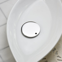 Pendentifs ronds en acier inoxydable personnalisables de 15, 18, 20, 25, 30, 35, 40 mm, vierges pour gravure laser