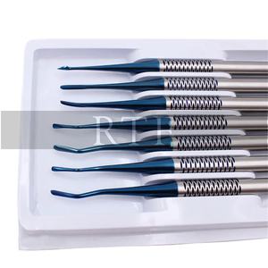 Juego de elevador Dental Manual, instrumento de implante de aleación de titanio, herramientas de extracción de dientes de raíz, Kit de herramientas de extracción de dientes, uso de dentista - Product Image 5