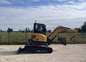 Mini-excavatrice sur chenilles SY50U de 5 tonnes à rotation zéro, haute performance et efficacité pour la construction urbaine - Product Image 6