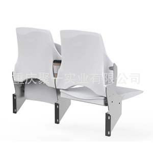 เก้าอี้พับแบบเป่าขึ้นรูปสำหรับสนามกีฬากลางแจ้ง Gathering Wave01 Stadium Seating Hollow Blow Molded Folding Seats - Product Image 3