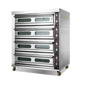 Heavy Duty Bakery Equipment New Commercial Industrial Pita Bread Pizza Baking Oven
