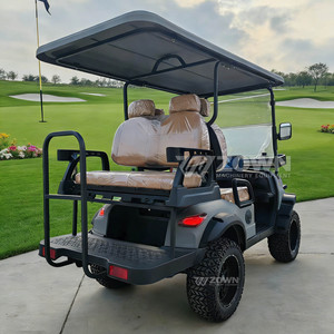 Voiturette de golf électrique 4 places pour parcours de golf, campus et zone industrielle – Vente directe usine – Véhicule utilitaire de tourisme - Product Image 2