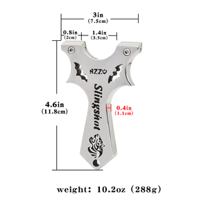 RZZY bat fionda in acciaio inossidabile fionda da caccia all'aperto portatile potente fionda da <span class=keywords><strong>tiro</strong></span> - Product Image 6