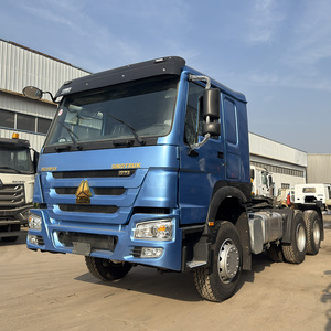 Prix d'usine Sinotruk LHD Howo 4x2 Camion <span class=keywords><strong>tracteur</strong></span> manuel avec suspension pneumatique, siège conducteur et direction à gauche, moteur Weichai - Product Image 1