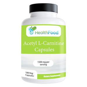 Cápsulas de Acetil L-Carnitina de Alta Absorción 1500mg, Cápsulas Orgánicas para Limpieza, Sin GMO, Estimulan el Metabolismo, Promueven la Digestión, Suplemento - Product Image 1