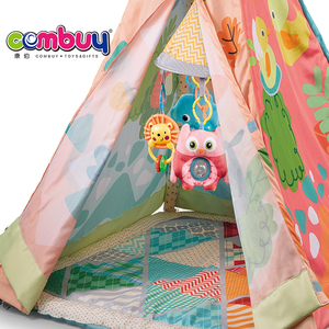 4 de una sola puerta tipi almohada de algodón de bebé niños juguete <span class=keywords><strong>casa</strong></span> de campaña - Product Image 2