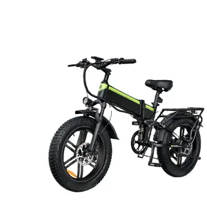 2000W yetişkinler elektrikli bisiklet bisiklet 48V 25AH 20 inç yağ lastik katlanır elektrikli E bisiklet dağ yağı fren 1000W Ebike