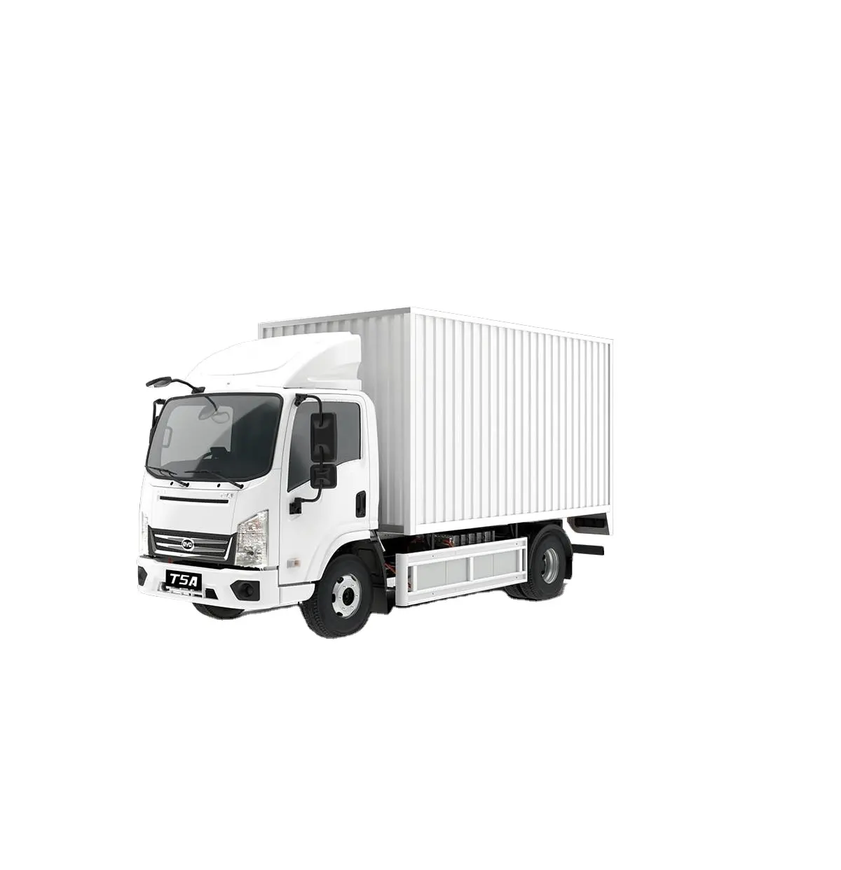 Nuova gamma di 240KM BYD T5A Pure Electric Box Logistics Vehicle City Logistics