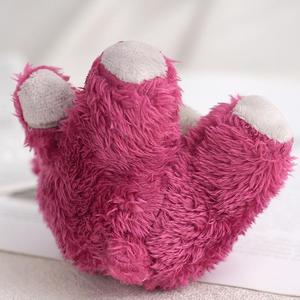 Carino orso fragola peluche piccolo orso bambola artiglio macchina Arcade PP cotone per alleviare lo Stress del regalo lavato - Product Image 1